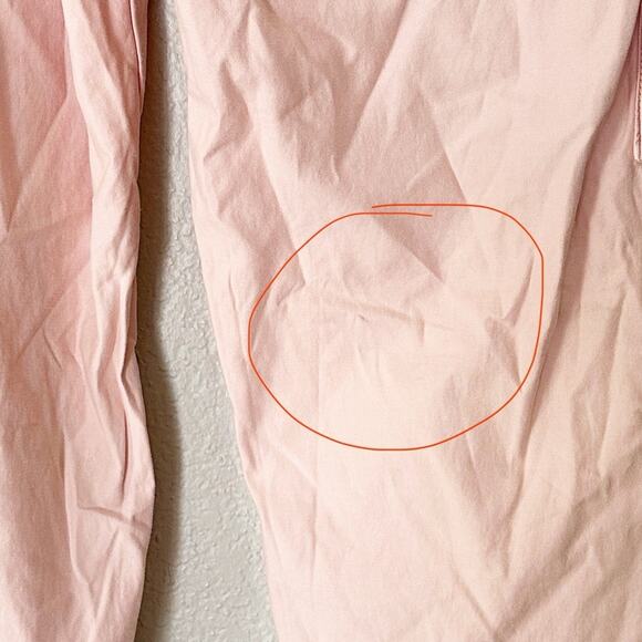 Madewell Garment-Dyed Low-Slung Straight Cargo Pants Pink Size 32 - Picture 11 of 12